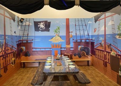 Salle anniversaire Bateau Pirate