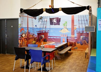Salle anniversaire Bateau Pirate